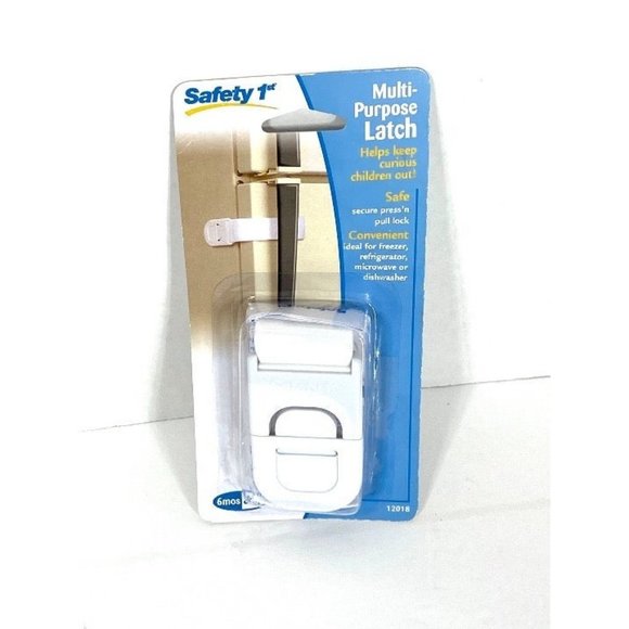 Safety 1st Multi-Purpose Latch - White - Picture 4 of 10